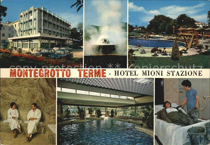 Montegrotto Terme Hotel Mioni Stazione Swimmingpool Hallenbad Moorbad