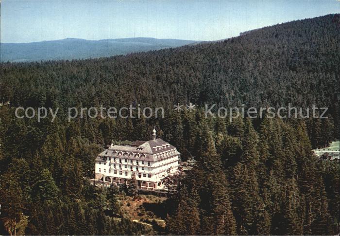 Buehl Baden Sanatorium Buehlerhoehe Fliegeraufnahme