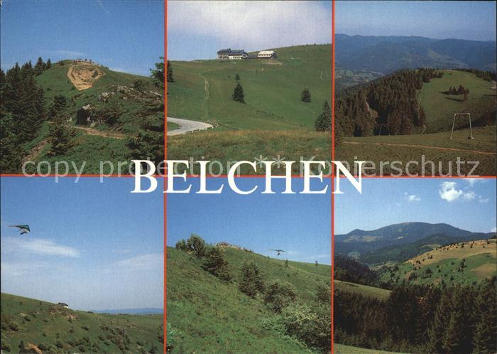 Belchen Baden Teilansichten Belchenhotel Drachenflieger