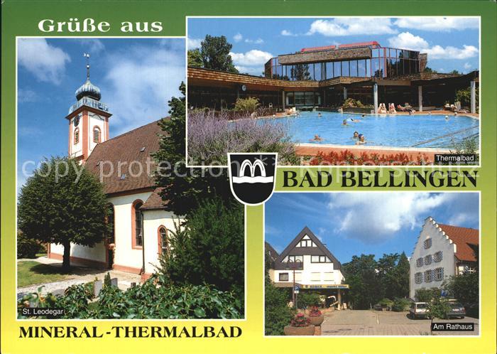 Bad Bellingen St Leodegar Thermalbad Rathaus