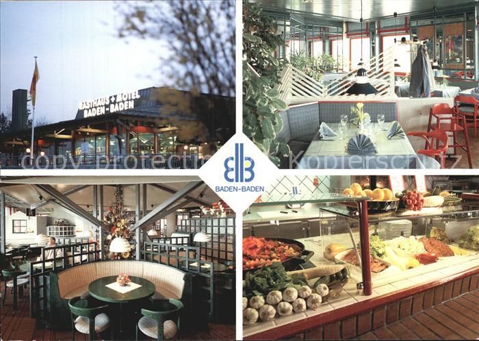BADEN-BADEN BW Rasthaus Motel Gastraeume Theke