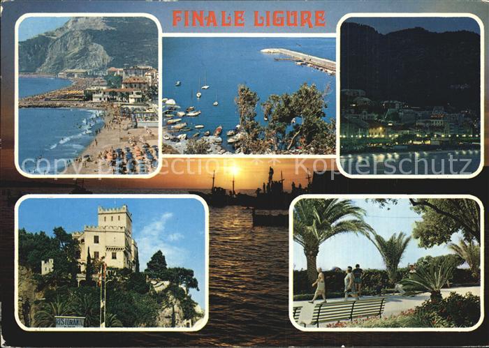 Finale Ligure Spiaggia Il Porto Castello Park