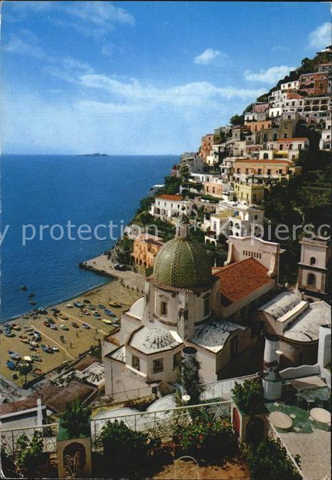 Positano Chiesa dell Assunta e panorama