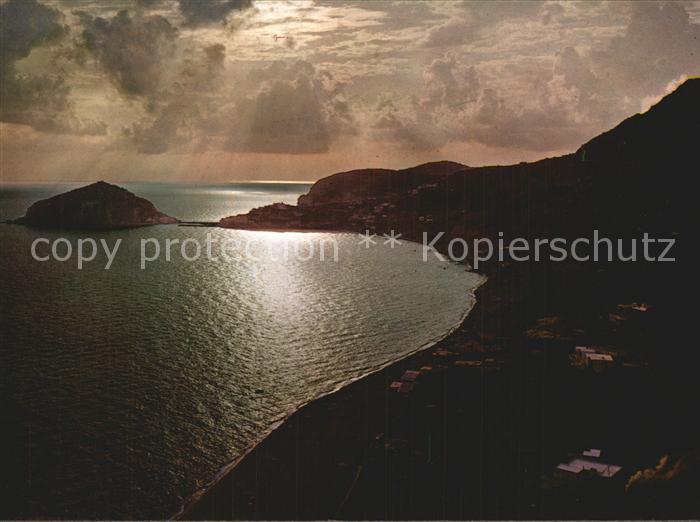 Ischia Spiaggi dei Maronti Tramonto Maronti beach Sunset