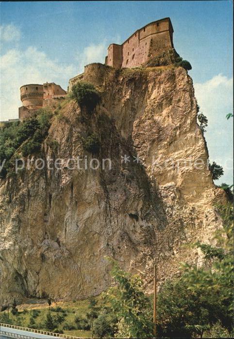 San Leo Il Forte rinascimentale visto dal sud
