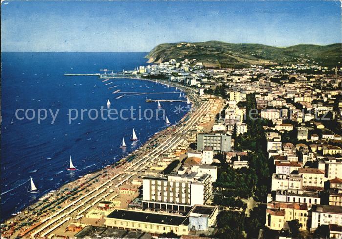 Cattolica Rimini Panorama aereo