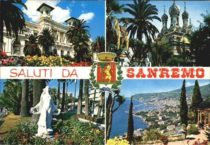 Sanremo Villa Kirche Park Panorama