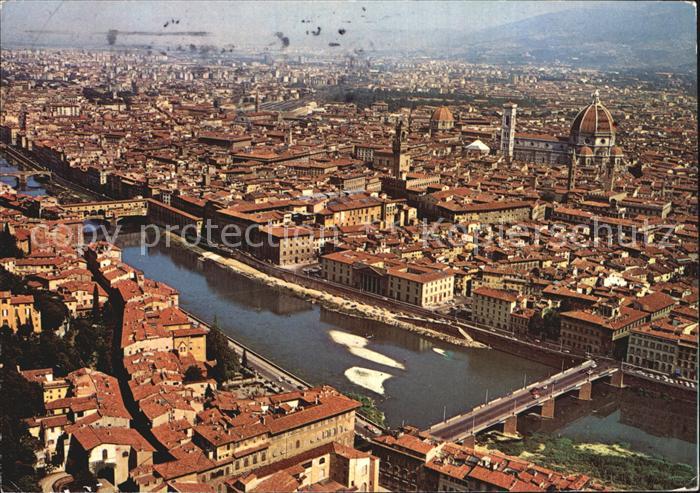 Firenze Florenz Veduat aerea
