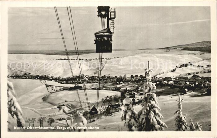 Oberwiesenthal Erzgebirge mit Schwebebahn