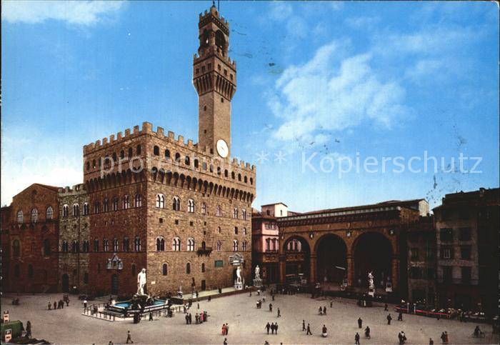 Firenze Florenz Piazza della Signoria