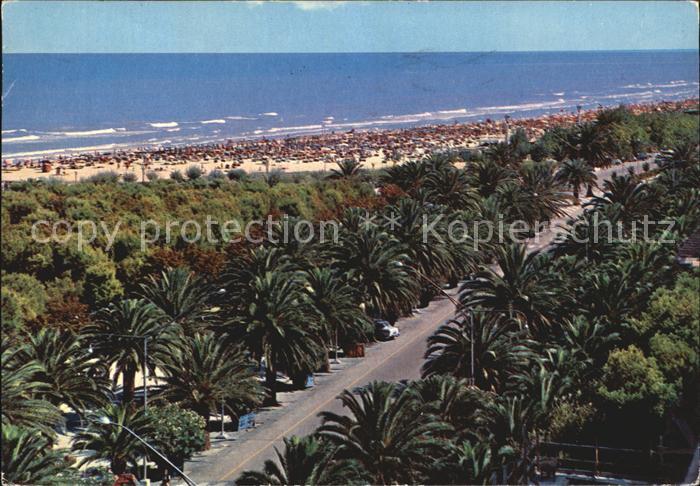 San Benedetto Del Tronto Viale delle Palme e spiaggia