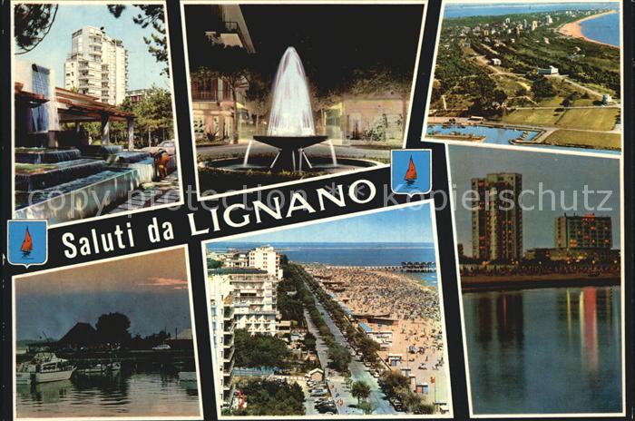 Lignano Strand Hafen Marina Uno
