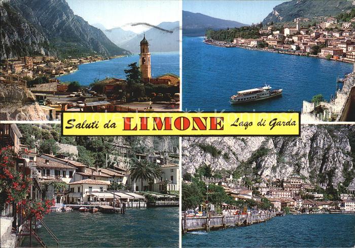 Limone sul Garda Partien am See