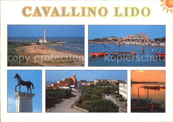 Cavallino-Treporti Strand Leuchtturm