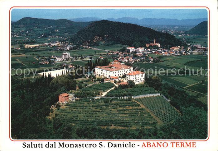 Abano Terme Fliegeraufnahme Monastero S. Daniele