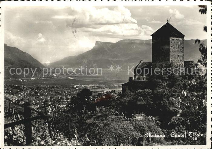 Merano Meran Castel Tirolo