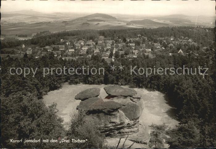 Jonsdorf mit Drei Tischen Felsen