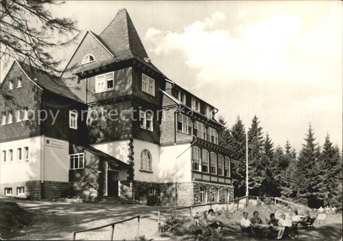 Finsterbergen Erholungsheim Spiessberghaus am Rennsteig