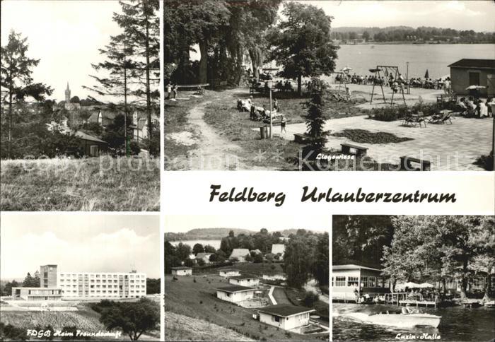Feldberg Mecklenburg Strand Luzin-Halle Bungalows Ferienheim Freundschaft