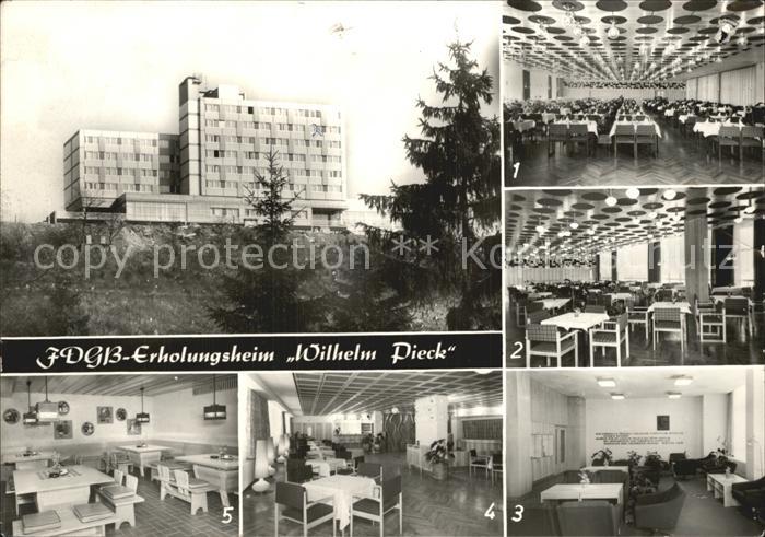 Finsterbergen Erholungsheim Wilhelm Pieck