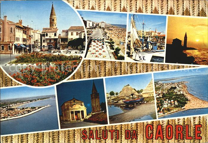 Caorle Venezia Strand Hafen Turm