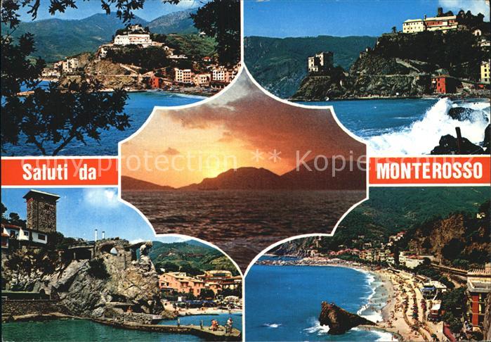 Monterosso al Mare Strand Steilkueste