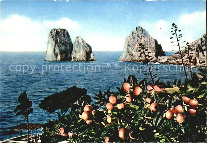 Capri Faraglioni Felsen