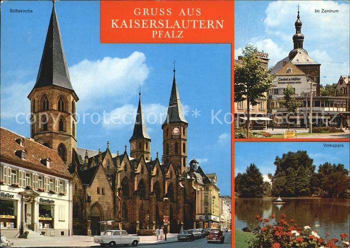 Kaiserslautern Zentrum Volkspark Stiftskirche