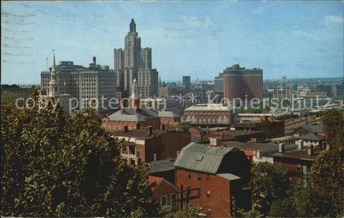 Providence Rhode Island Skyline