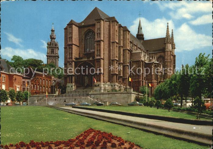 Mons Hainaut St. Waudru Kirche