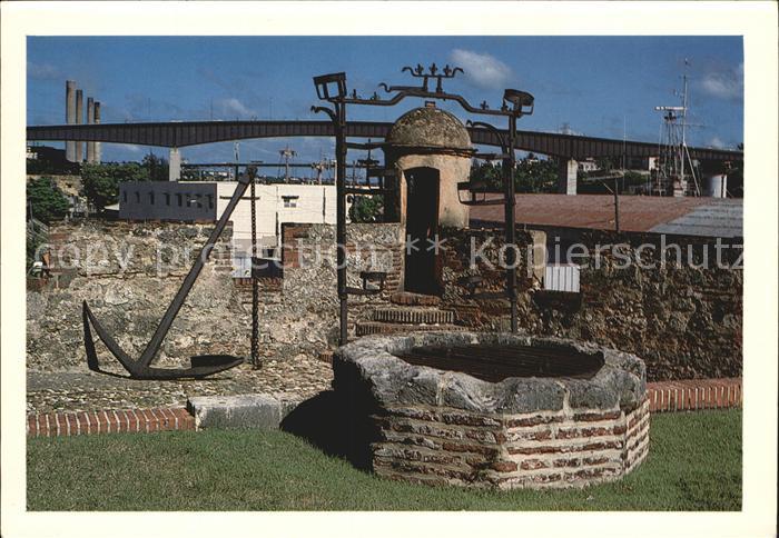 Santo Domingo Distrito Nacional Pozo e Garita en Alcazar de Colon