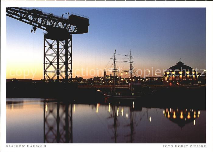 Glasgow Harbour at Night