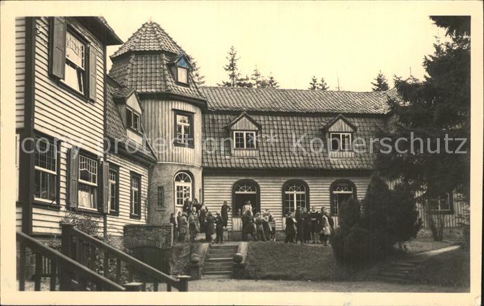 Friedrichsbrunn Harz Gebaeude