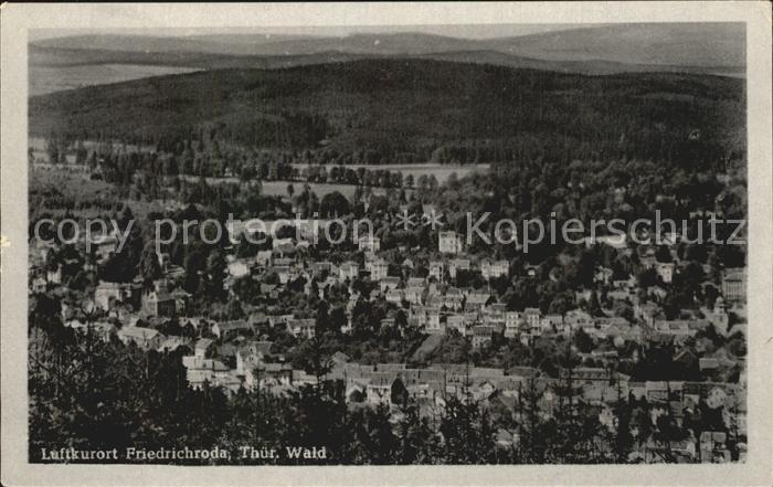 Friedrichroda Ortsansicht