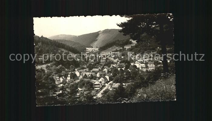 Sitzendorf Thueringen Ortsansicht