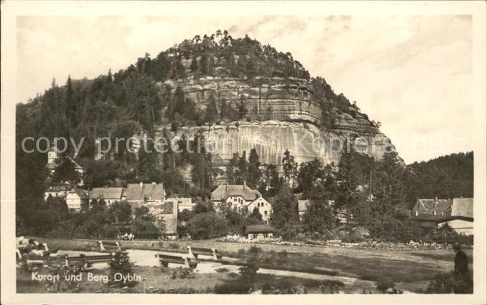 Oybin Sachsen Ortsansicht