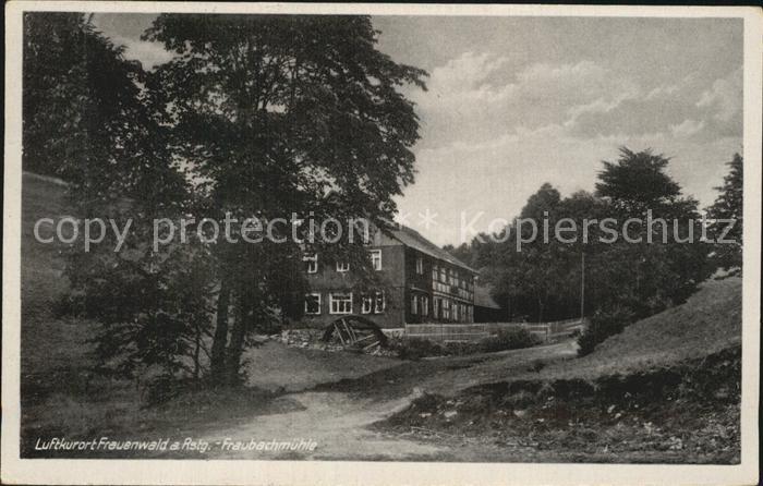 Frauenwald Thueringen Fraubachmuehle