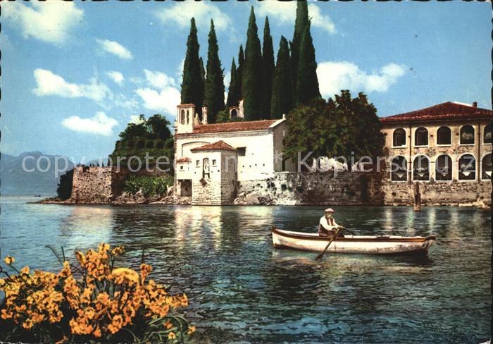 San Vigilio Lago di Garda Boot Teilansicht