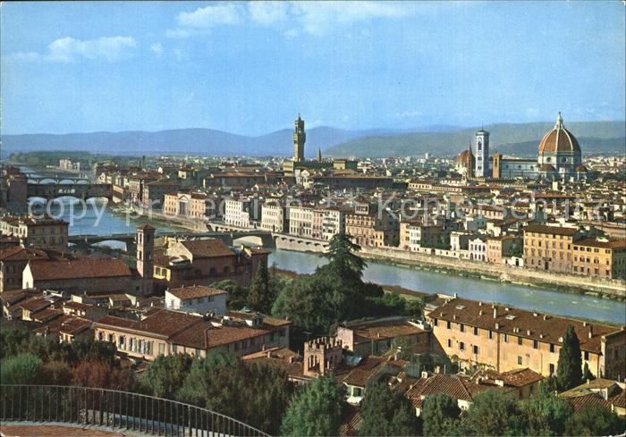 Firenze Florenz dal Piazzale Michelangelo