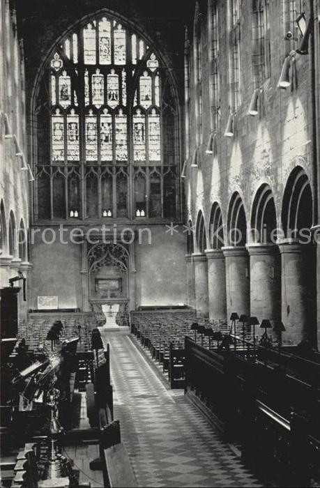 Malvern Worcestershire Priory Kirche innen