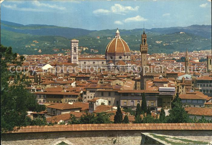 Firenze Florenz Panorama dal Forte Belvedere