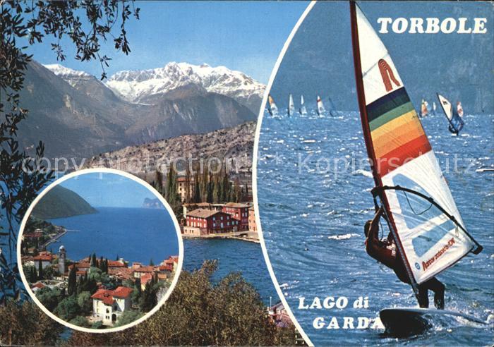 Torbole Lago di Garda Surfen Seepartien