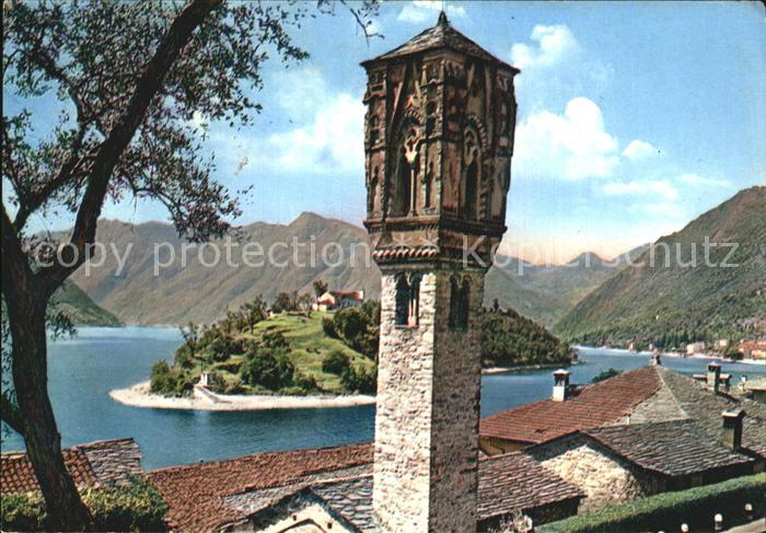 Lago di Como Isola C. e Campanile