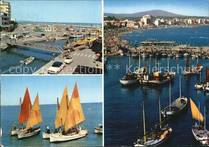 Cattolica Rimini Hafen Boote Strand