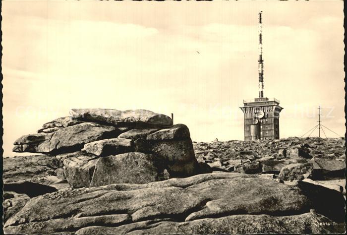 Brocken Harz Teufelskanzel