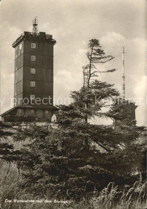Brocken Harz Wetterwarte