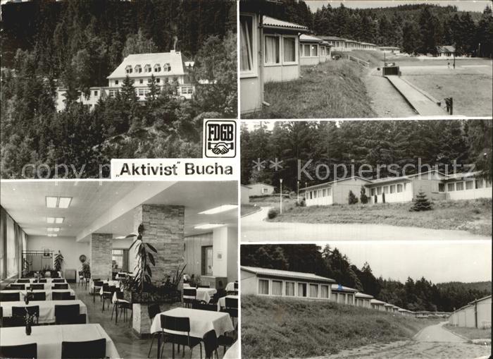 Bucha Jena Erholungsheim Aktivist Bungalows Speisesaal