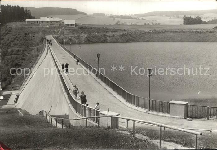 Rauschenbachtalsperre Staumauer