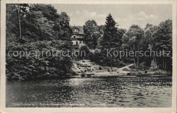 Chorin Neue Klosterschenke am Klostersee