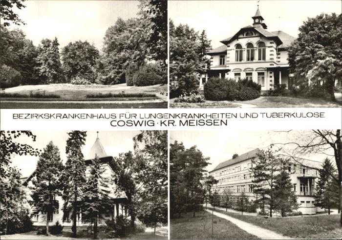 Coswig Sachsen Bezirkskrankenhaus Lungenkrankheiten